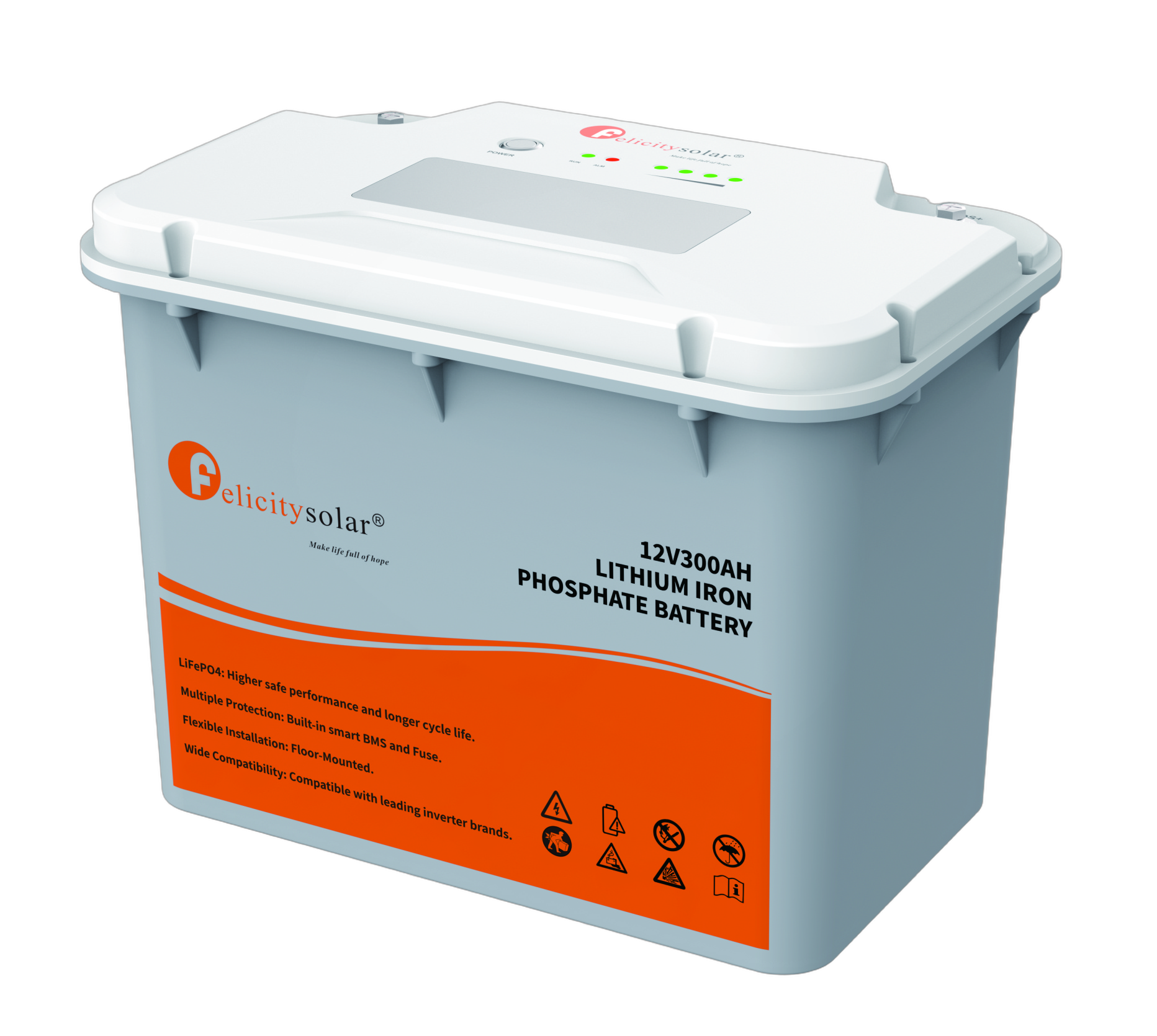 Felicity Solar Felicity FLA12300PG2 Battery
